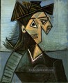 Büste der Frau au chapeau a fleurs 1942 Kubismus Pablo Picasso